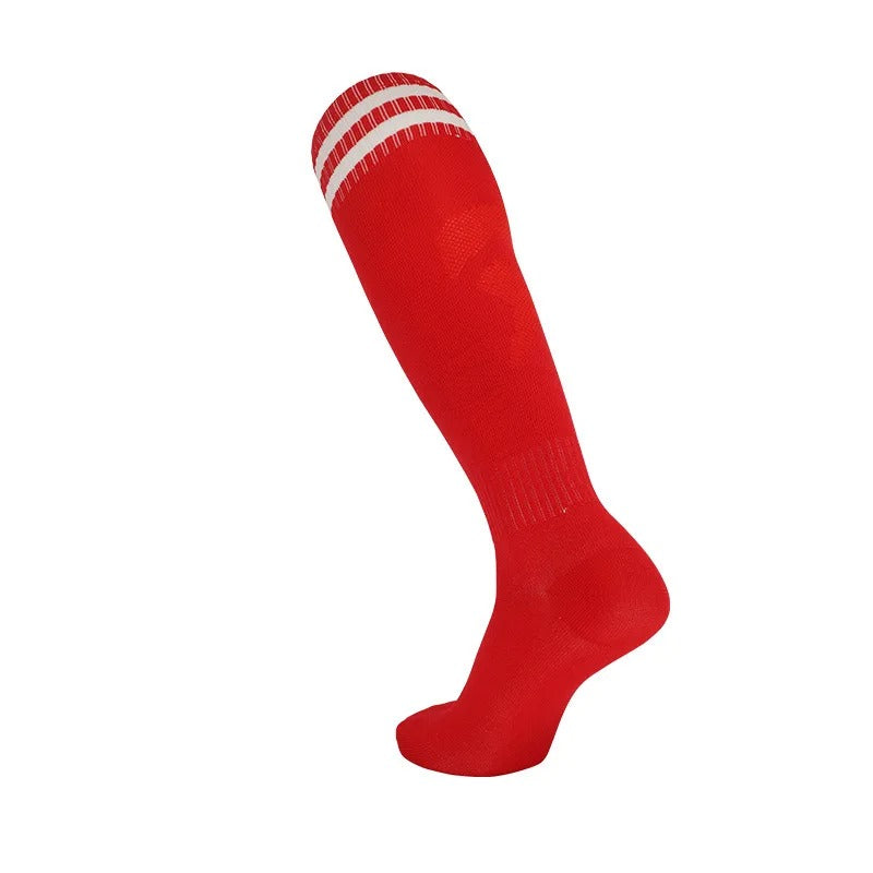Professional Football Socks for Kids Boys Sports Long Tube Rubber Anti-Slip Man Soccer Thickened Towel Bottom Sweat Absorbing